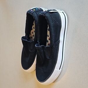 Converse Black Slip ons